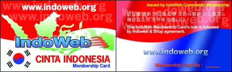 Indoweb MemberShip Card